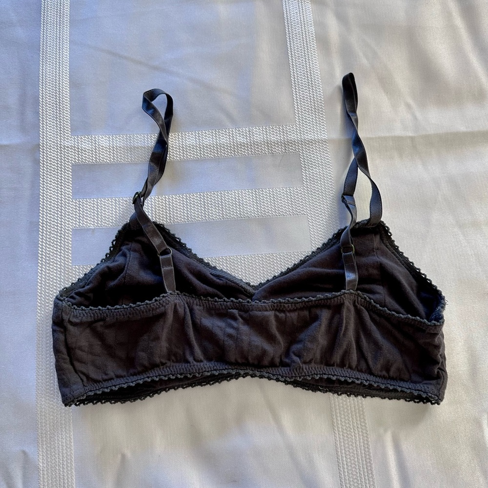 Spell Designs Black Basic Bra Bralette Size Large - image 2